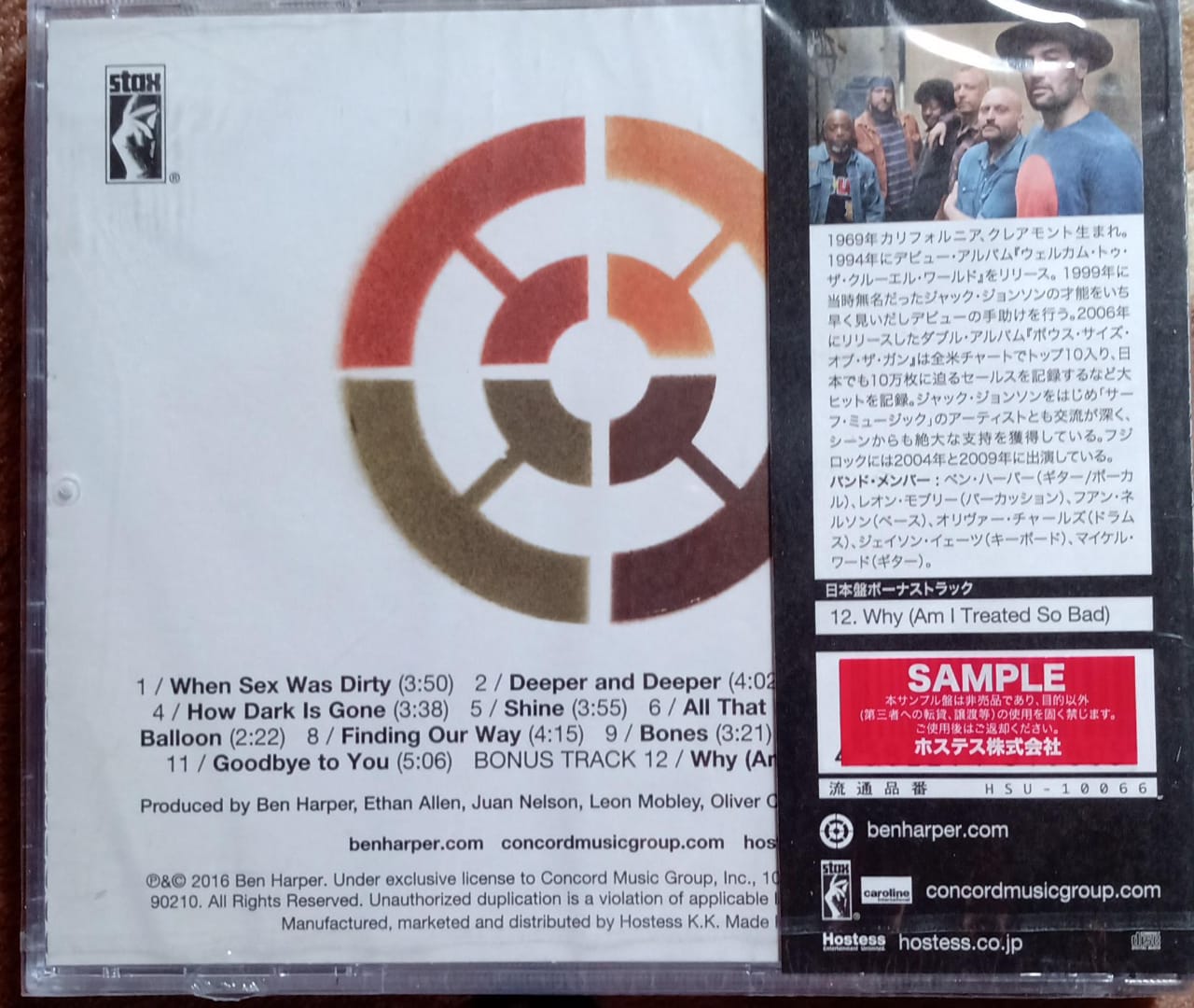 Ben Harper &amp; The Innocent Criminals – Call It What It Is (CD nuevo, edición japonesa).