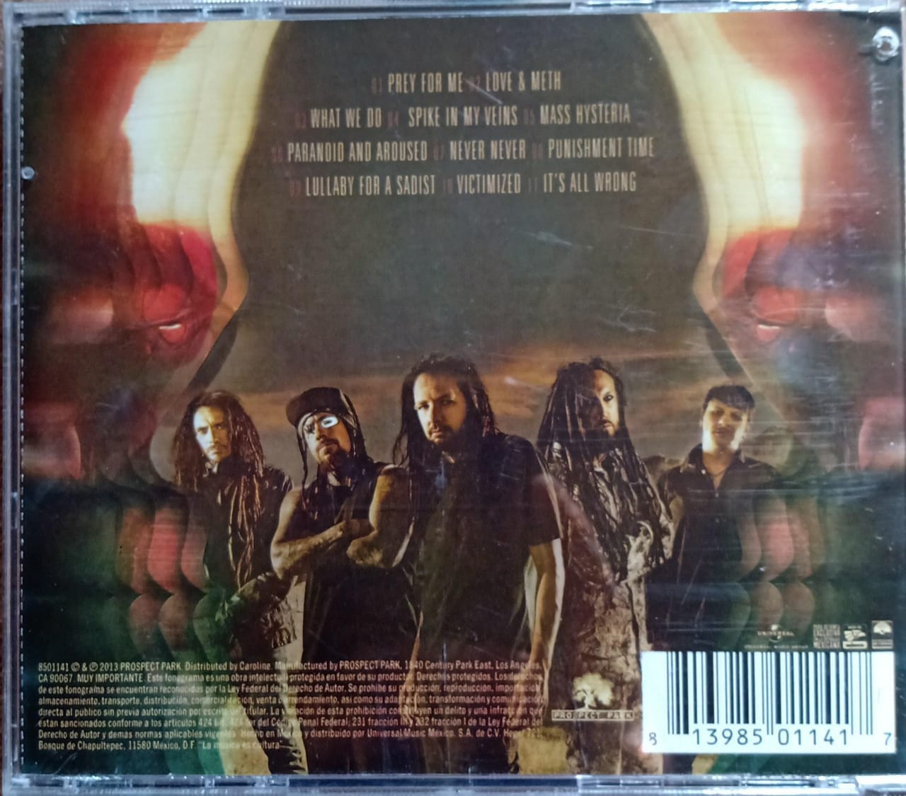 Korn – The Paradigm Shift (CD en excelente estado).