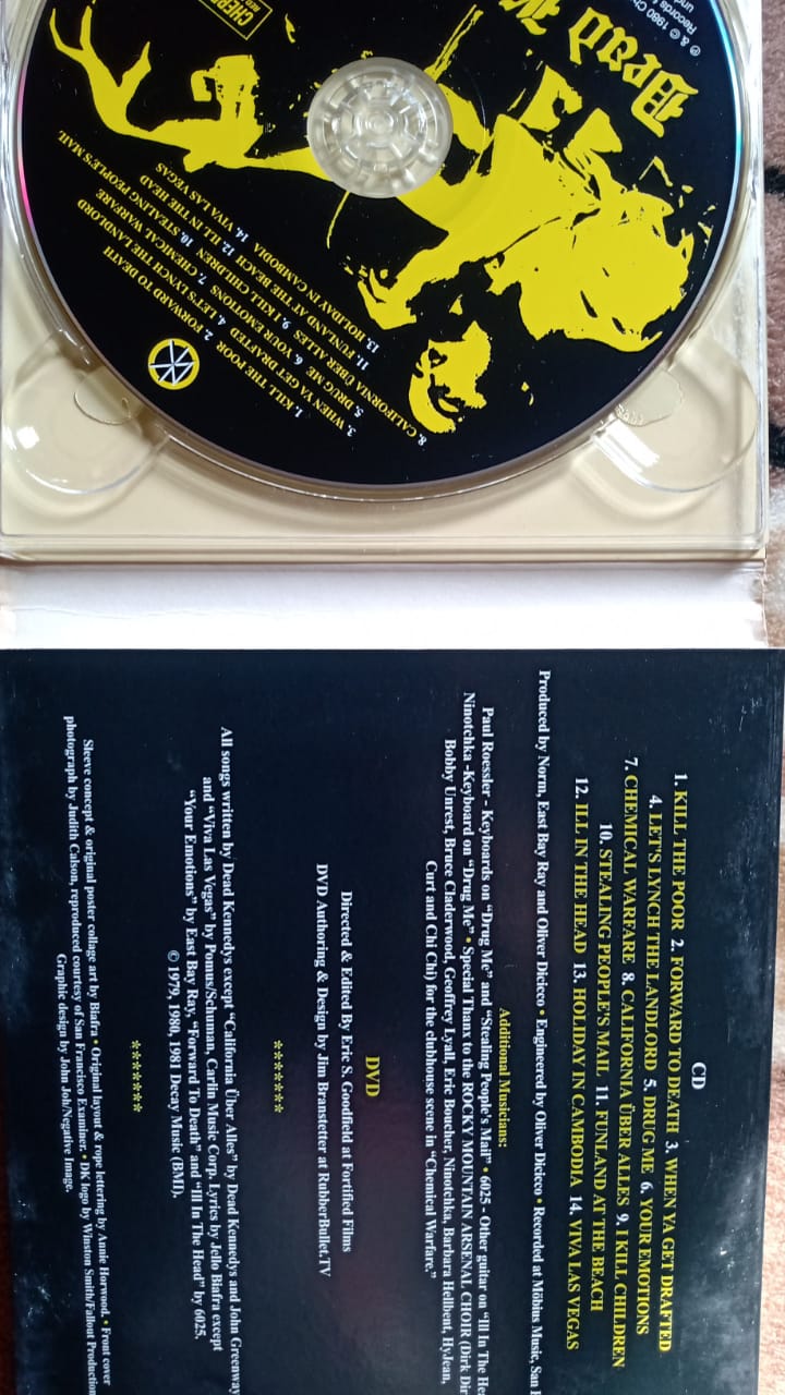 Dead Kennedys – Fresh Fruit for Rotting Vegetables: 25th Anniversary Edition CD + DVD en excelente estado