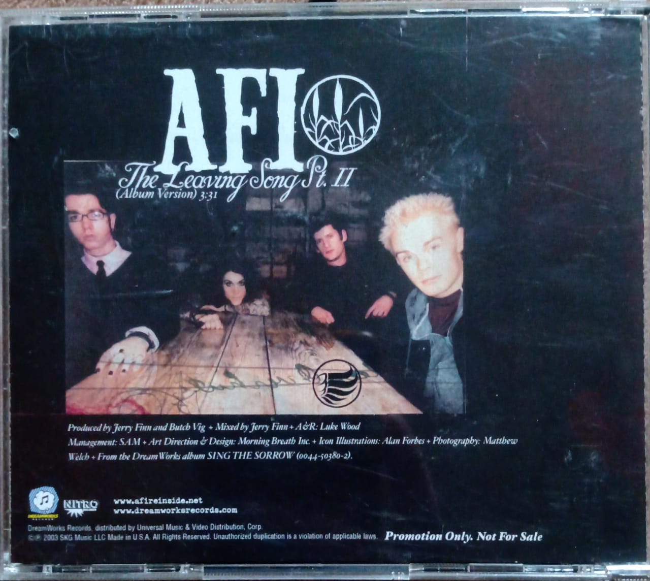 AFI – The Leaving Song Pt. II (CD en buen estado).