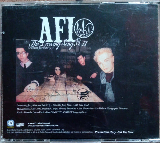 AFI – The Leaving Song Pt. II (CD en buen estado).