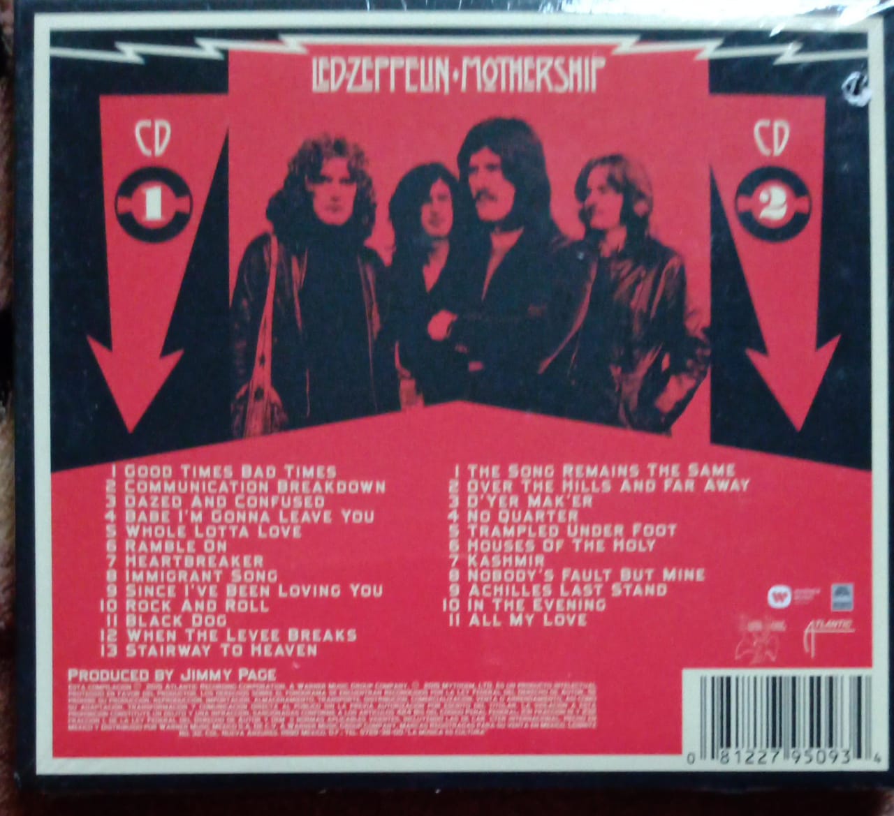 Led Zeppelin – Mothership (CD doble nuevo).