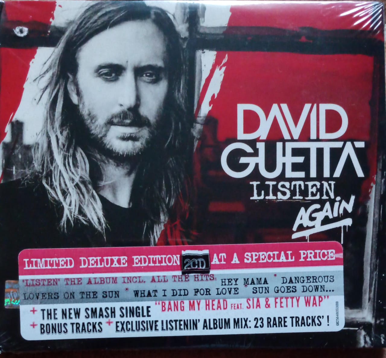 David Guetta – Listen (CD doble nuevo).
