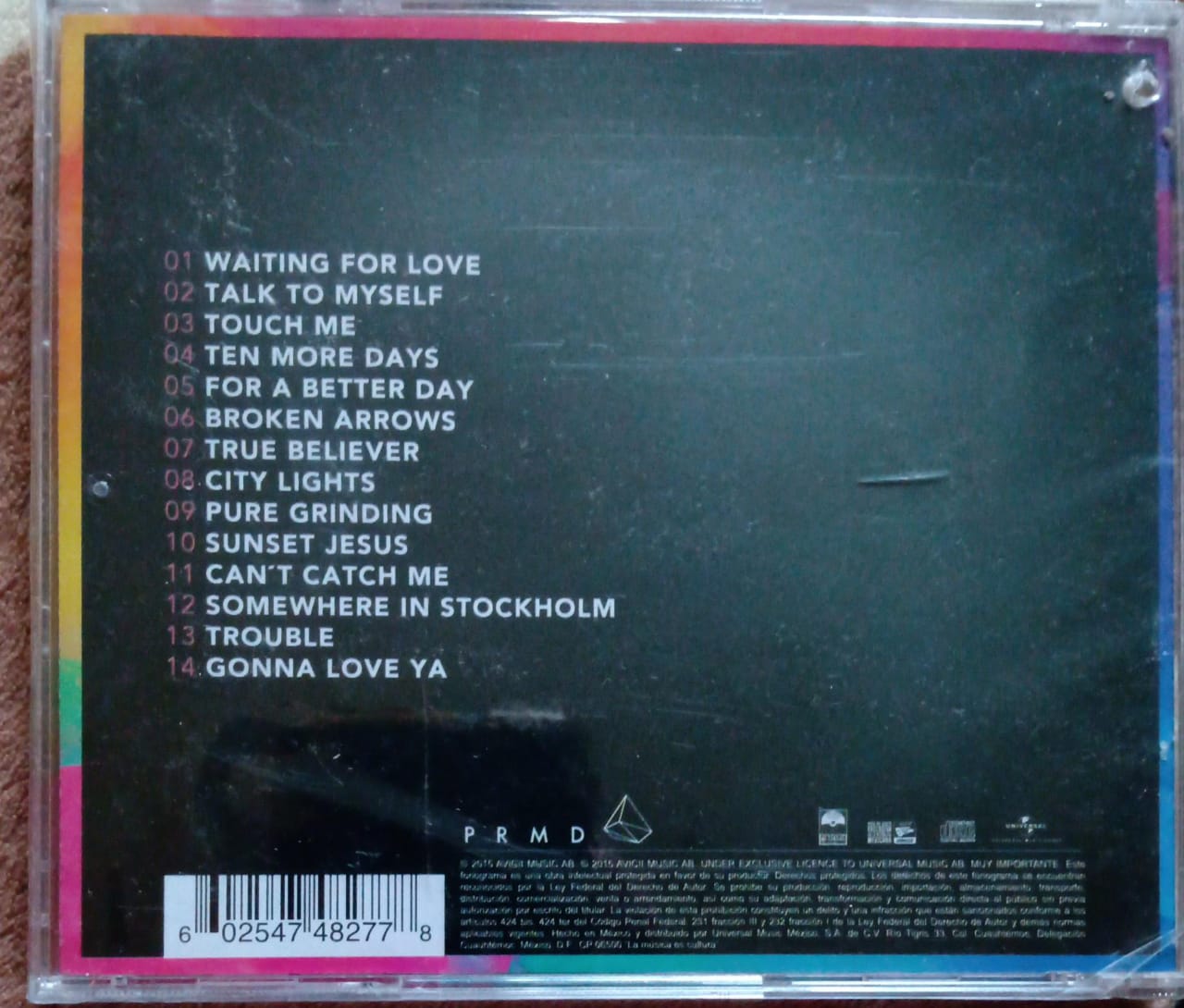 Avicii – Stories (CD nuevo).