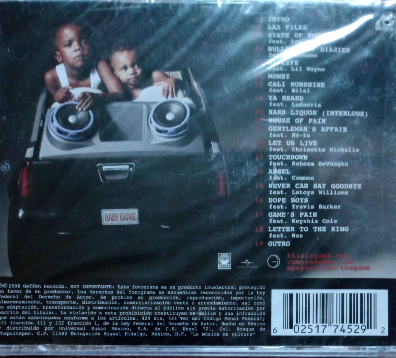 The Game – LAX (CD nuevo).