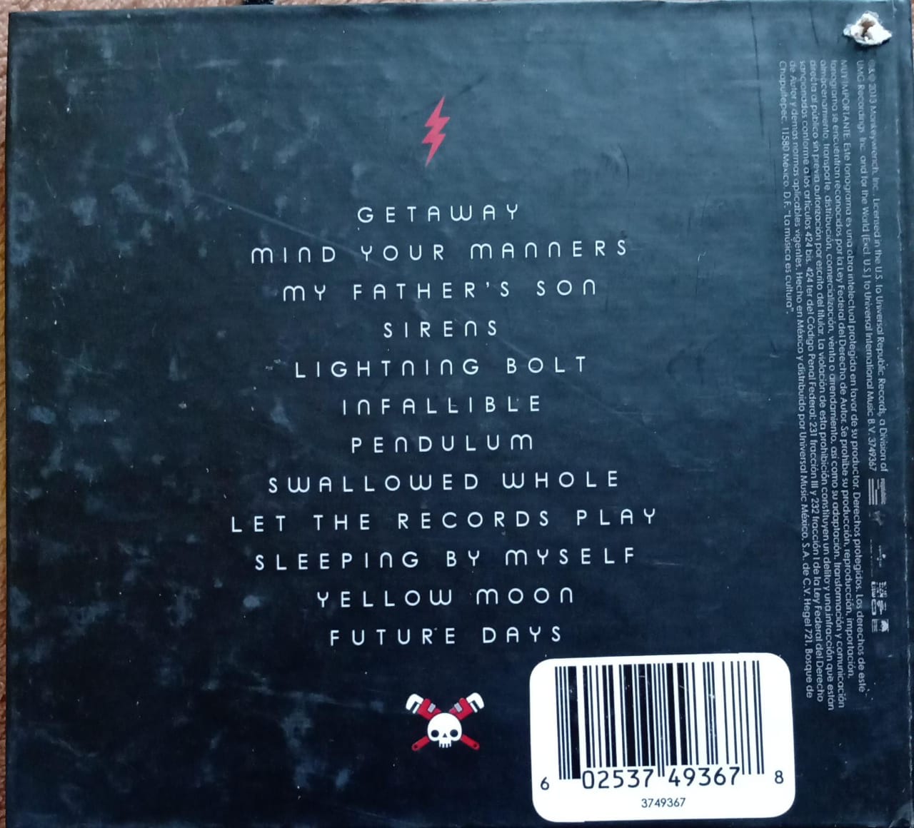 Pearl Jam – Lightning Bolt (CD en buen estado).
