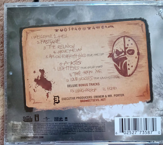Bad Meets Evil – Hell: The Sequel (CD en excelente estado).