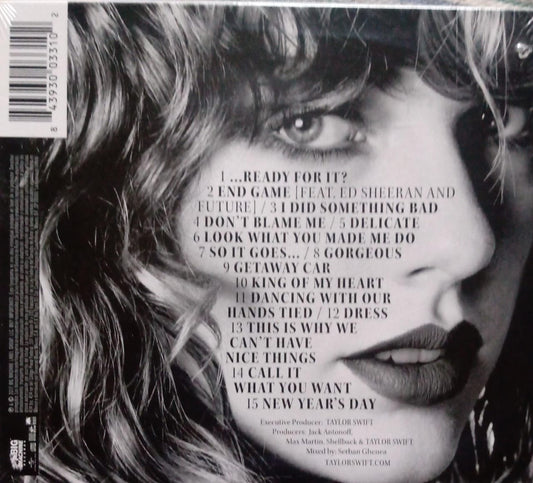 Taylor Swift – Reputation. Cd nuevo.