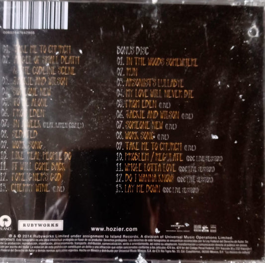 Hozier – Hozier (Edición de 2 CDs, nuevo).