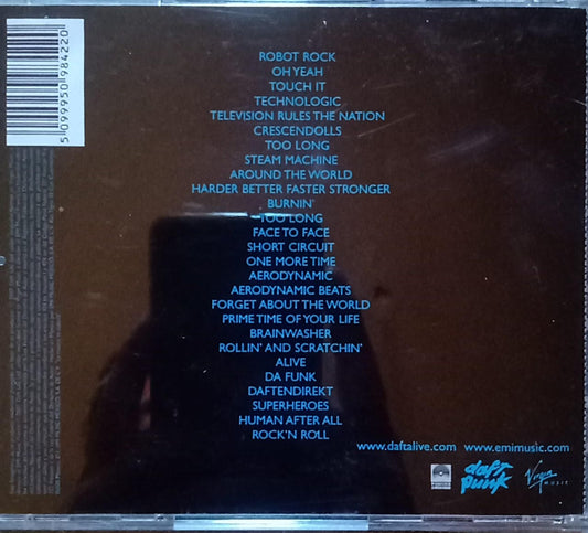 Daft Punk – Alive 2007 (CD en excelente estado).
