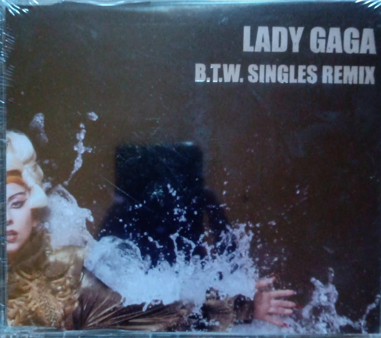 Lady Gaga – B.T.W. Singles Remix. Cd single nuevo. Raro.