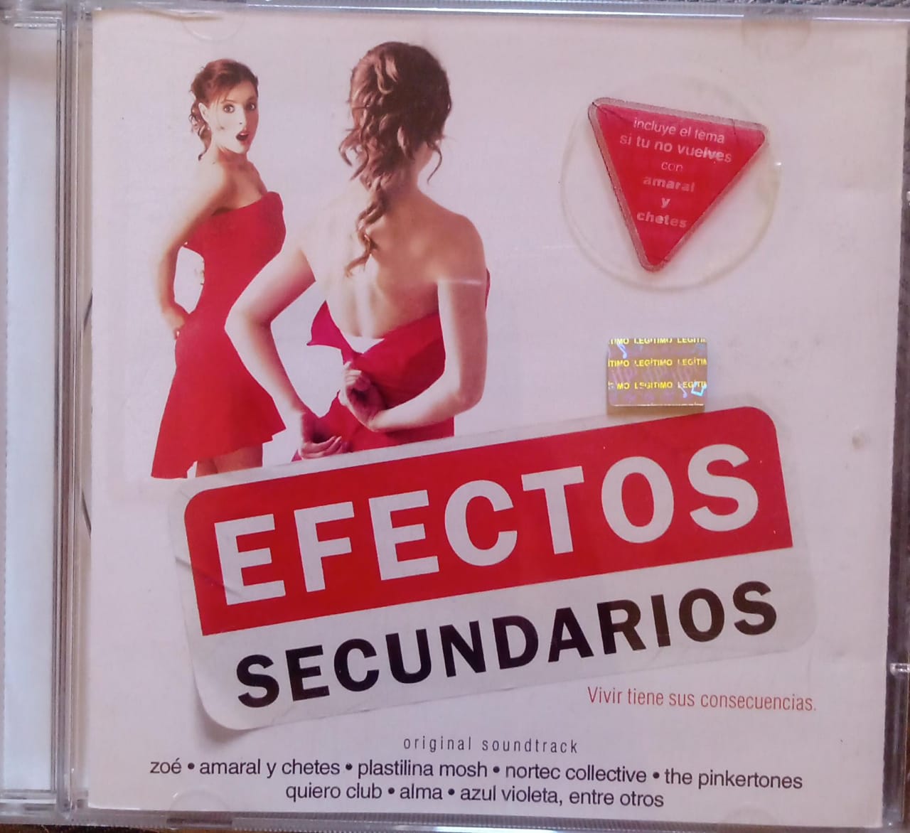 Varios – Efectos Secundarios (Ost Soundtrack). Cd.