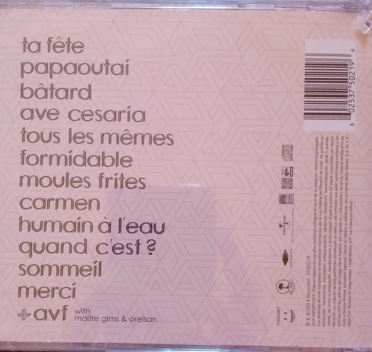 Stromae – Racine Carrée (CD nuevo).