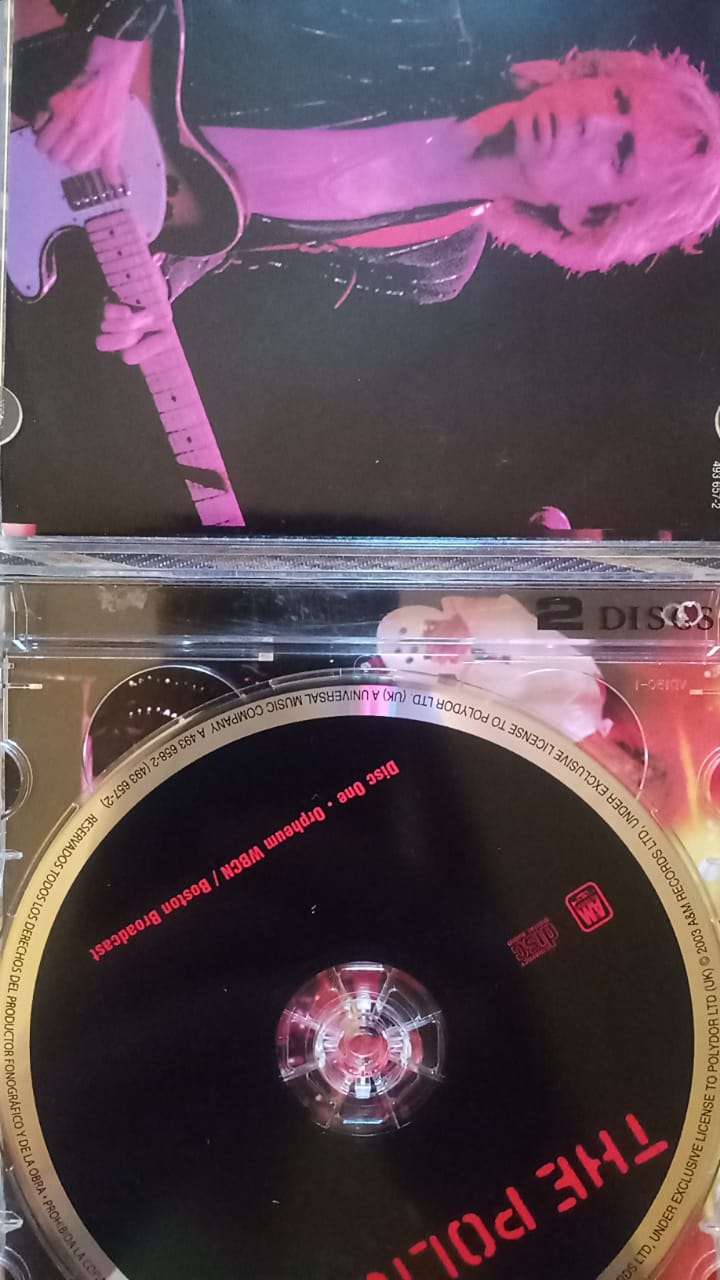 **The Police – Live! ** (CD doble en excelente estado).