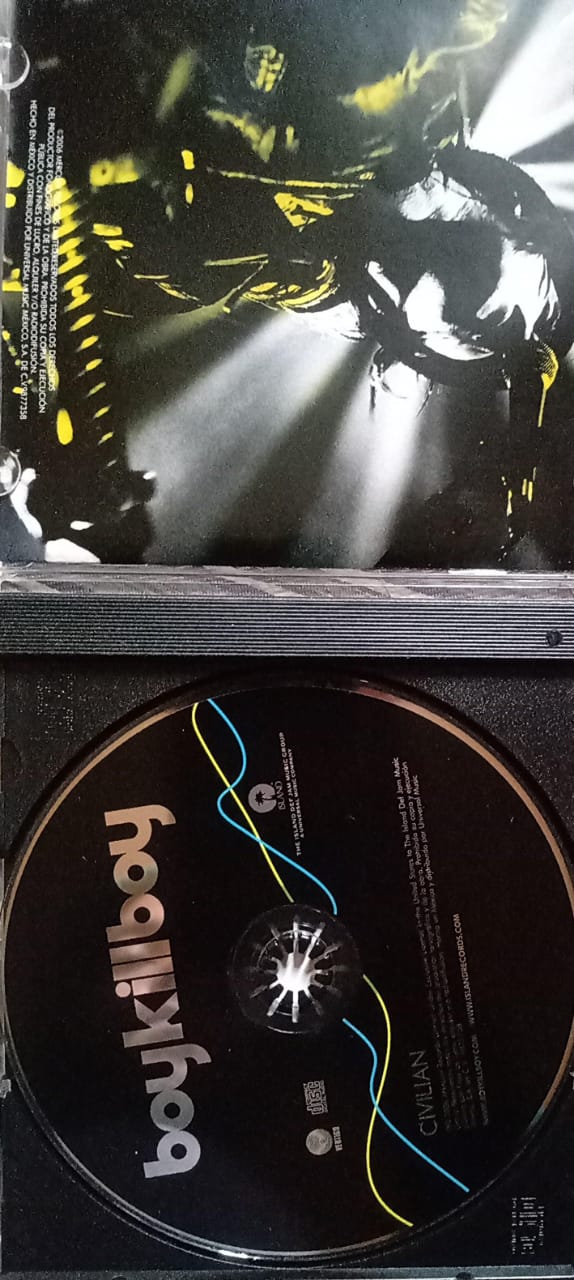 Boy Kill Boy – Civilian (CD en excelente estado).