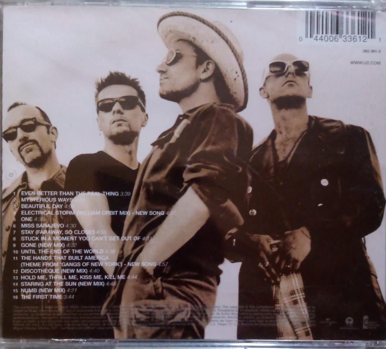 U2 – The Best of 1990–2000 (CD nuevo).