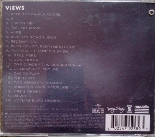 Drake – Views (CD en excelente estado).