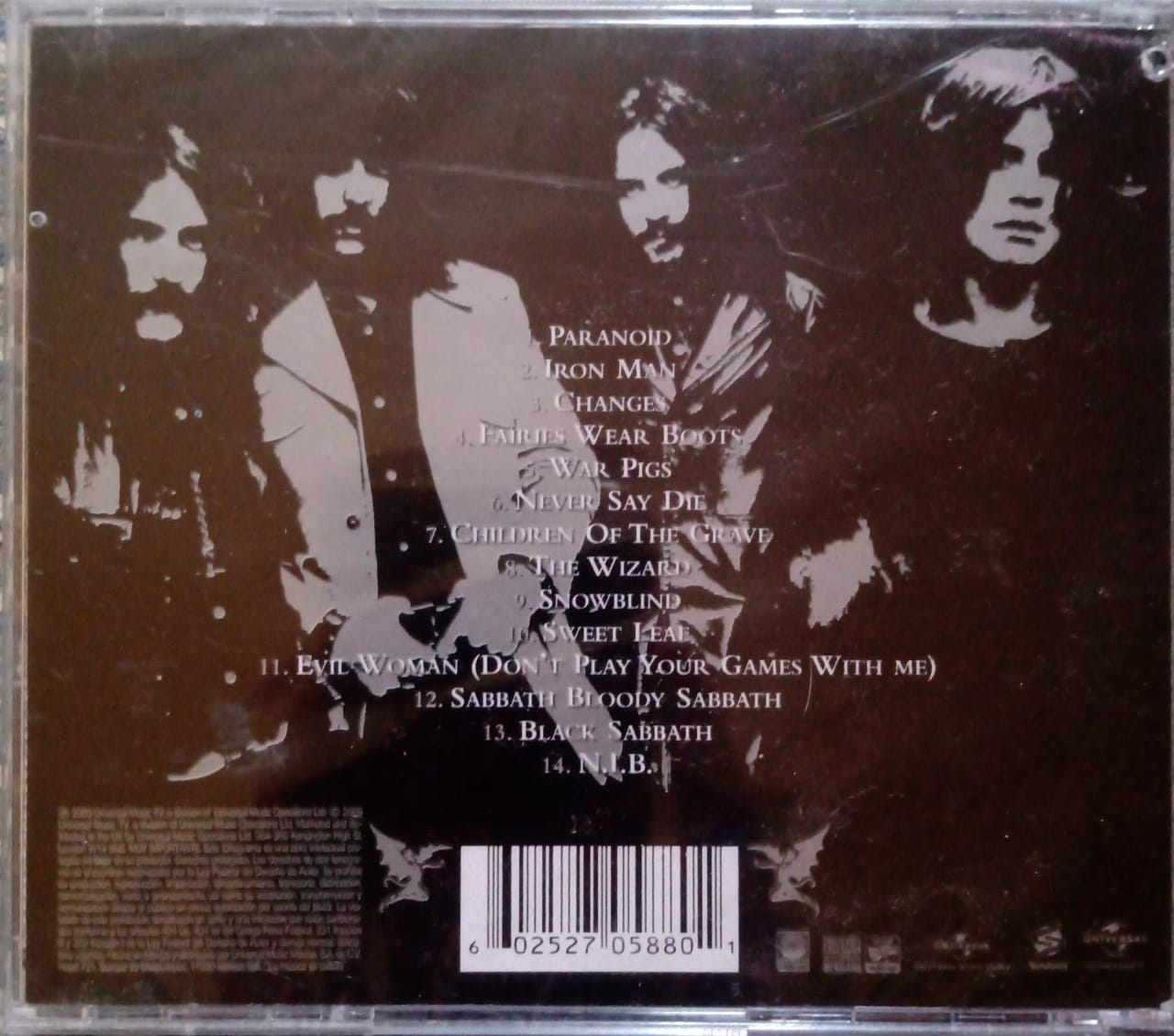 Black Sabbath – Greatest Hits. Cd nuevo.