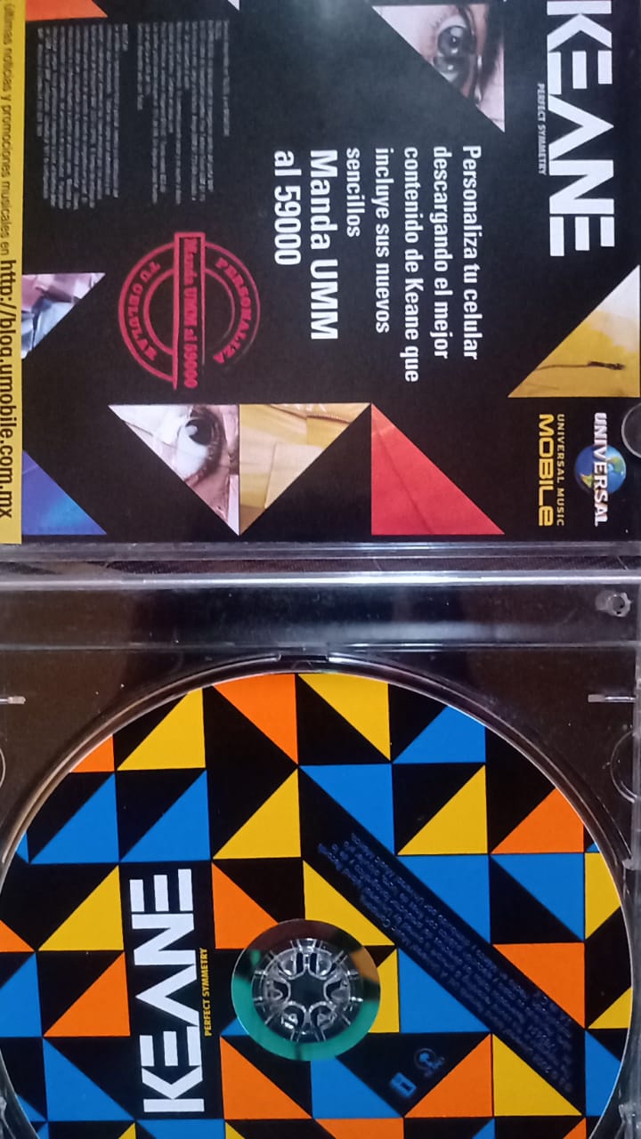 Keane – Perfect Symmetry (CD en excelente estado).