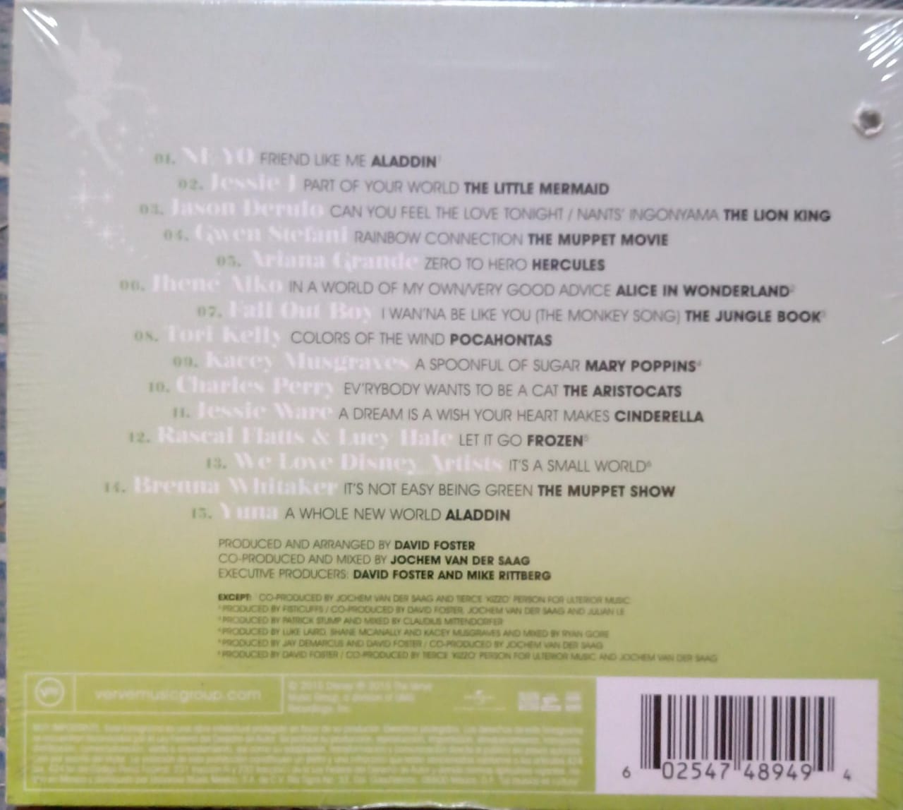 Varios – We Love Disney. Cd nuevo.