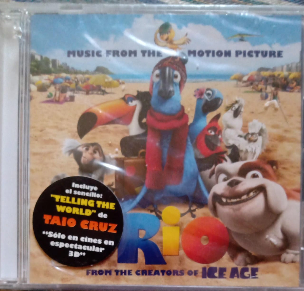 Varios – Rio (Music From The Motion Picture). Cd nuevo.