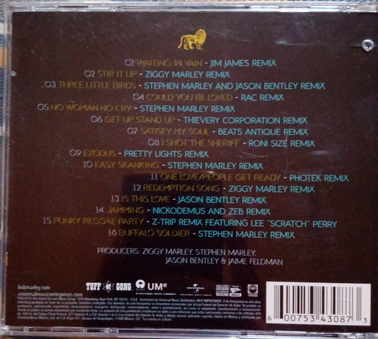 Bob Marley And The Wailers – Legend Remixed. Cd excelente estado.