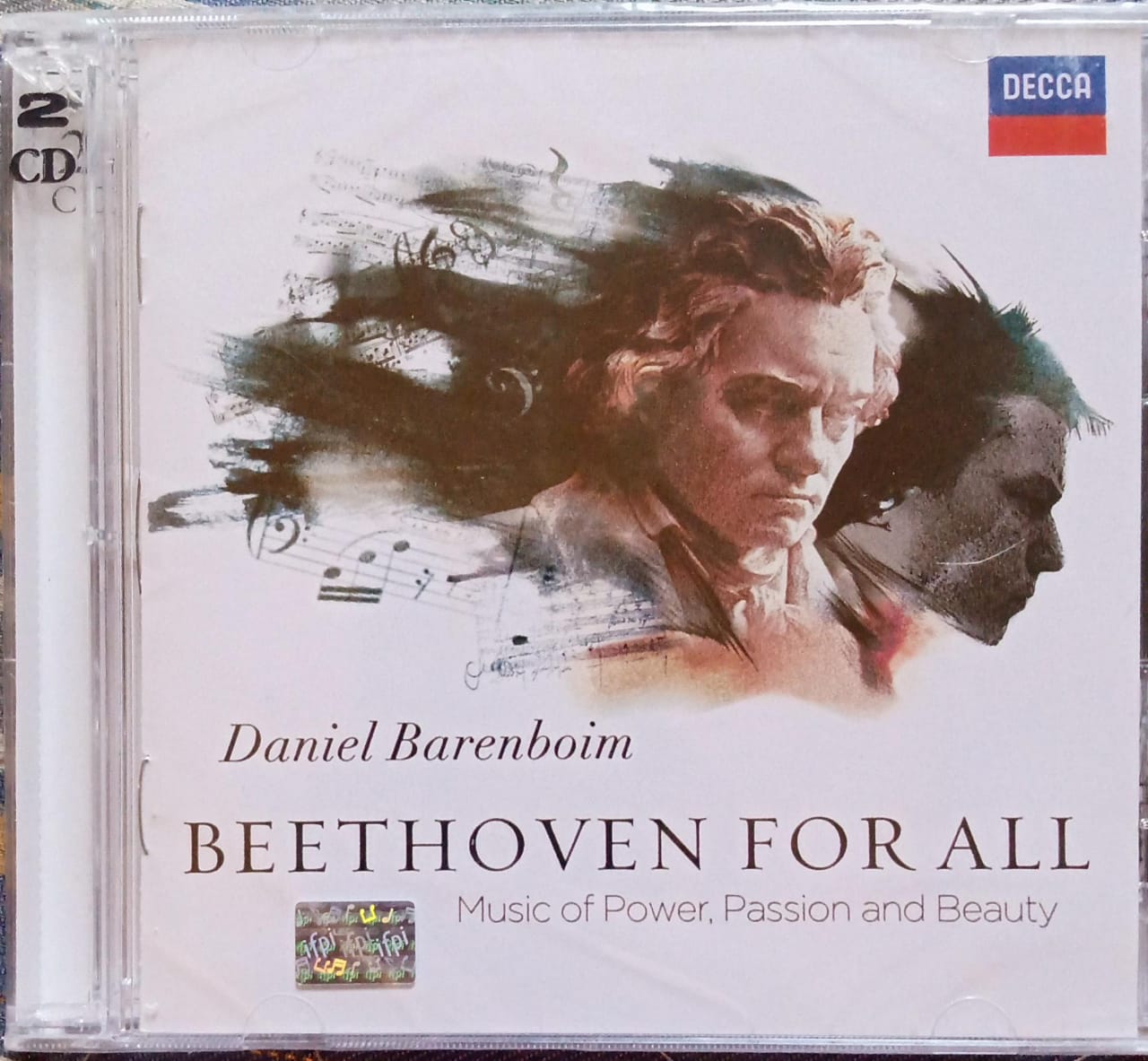 Daniel Barenboim - Beethoven – Beethoven For All: Music Of Power, Passion And Beauty. Cd doble nuevo.
