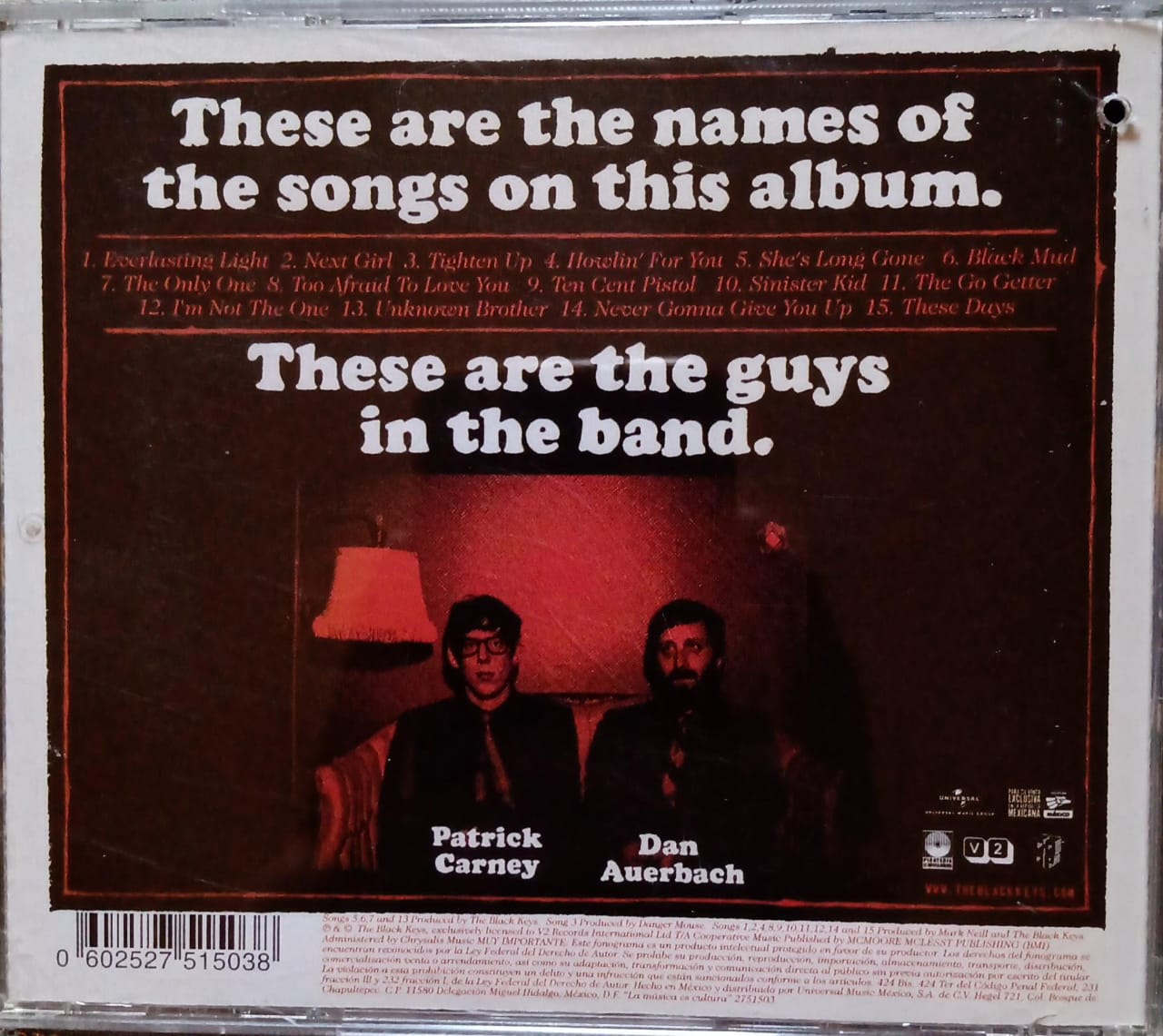 The Black Keys – Brothers (CD doble en excelente estado).
