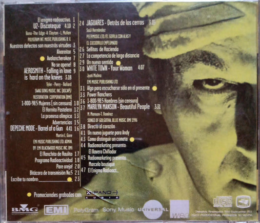 Varios – Radioactivo 98.5 El Enigma Radioactivo. Soundtrack Original del 5o Aniversario. Cd excelente estado.
