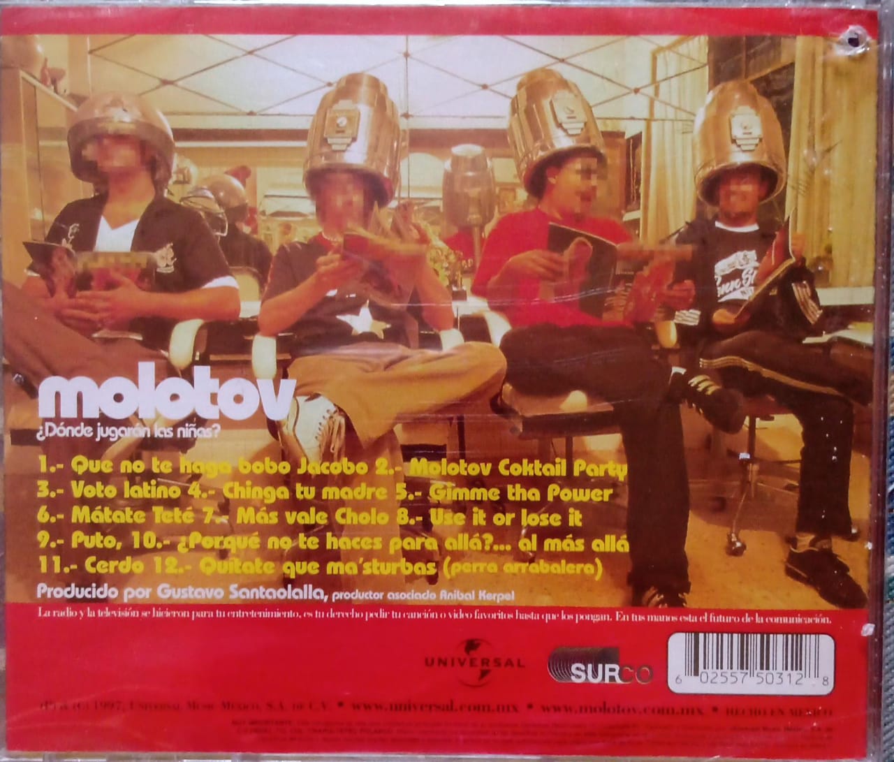 Molotov – ¿Dónde Jugarán Las Niñas?. Cd nuevo.