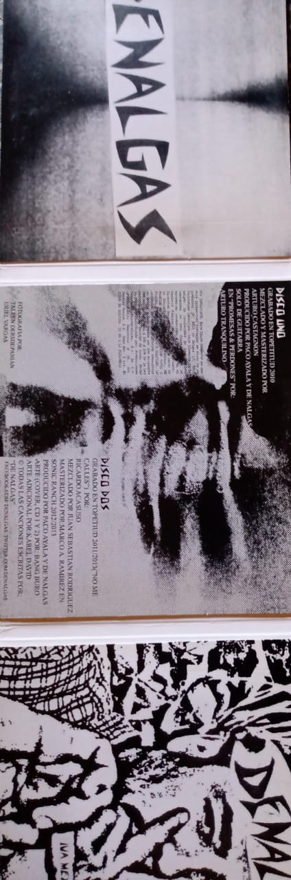 De Nalgas – Split. Cd doble excelente estado.