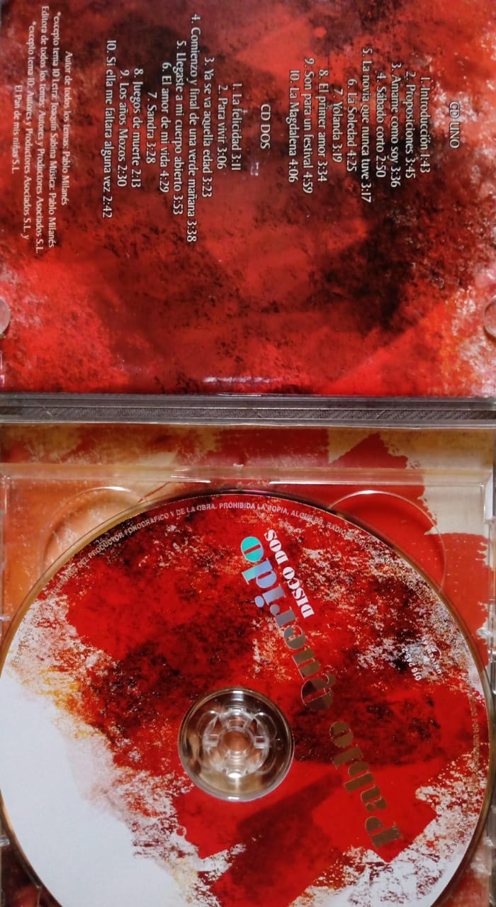 Pablo Milanés – Pablo Querido. CD doble buen estado.