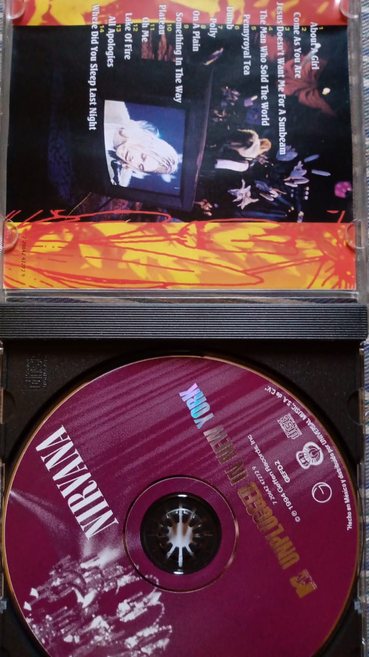 Nirvana – MTV Unplugged in New York (CD en excelente estado).