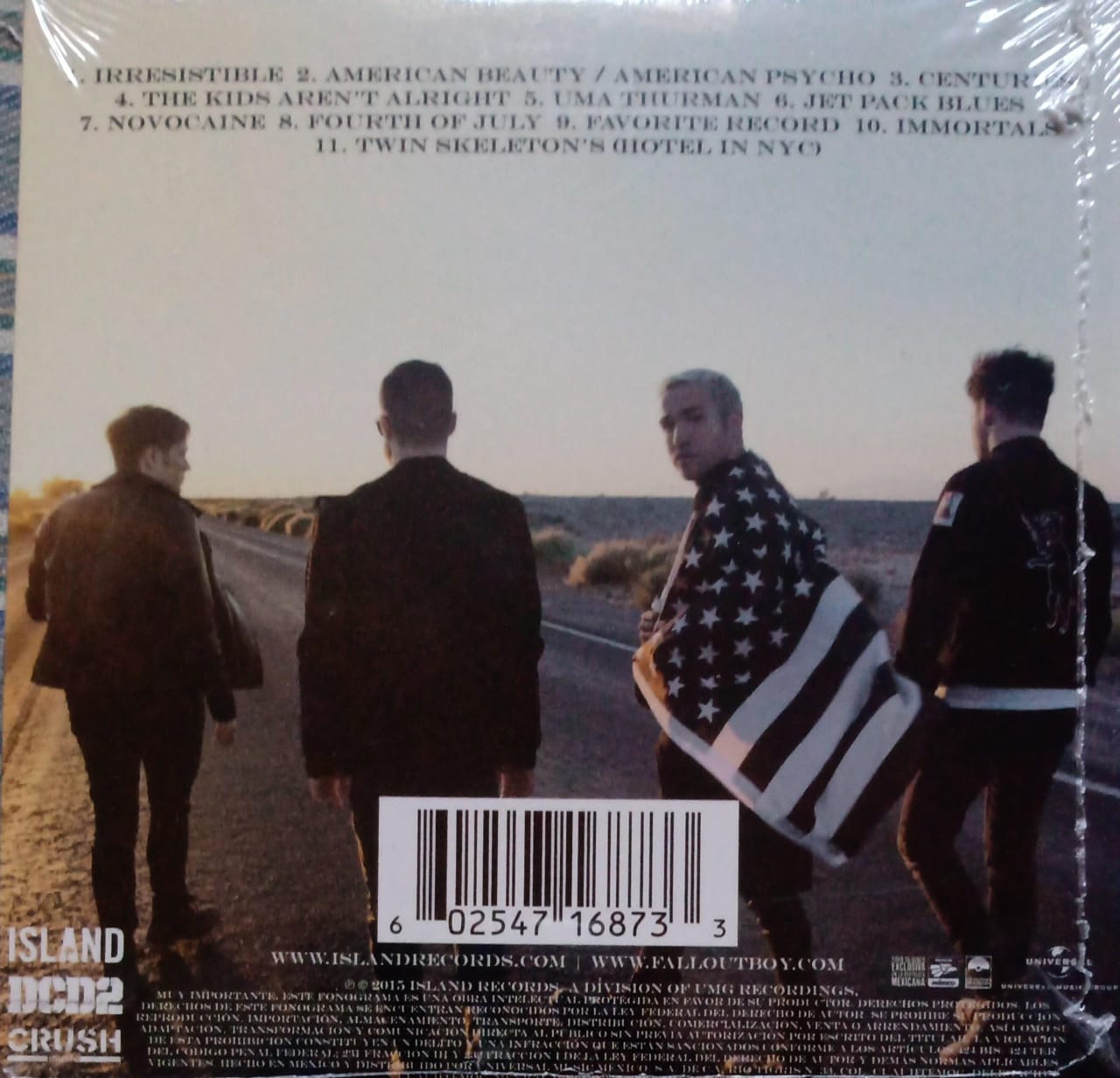 Fall Out Boy – American Beauty/American Psycho (CD nuevo).