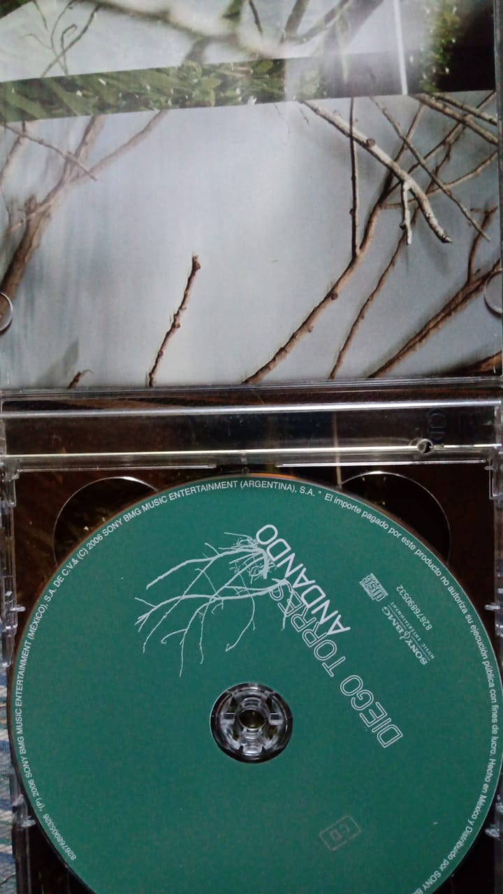 Diego Torres – Andando (CD doble con portada lenticular en excelente estado)