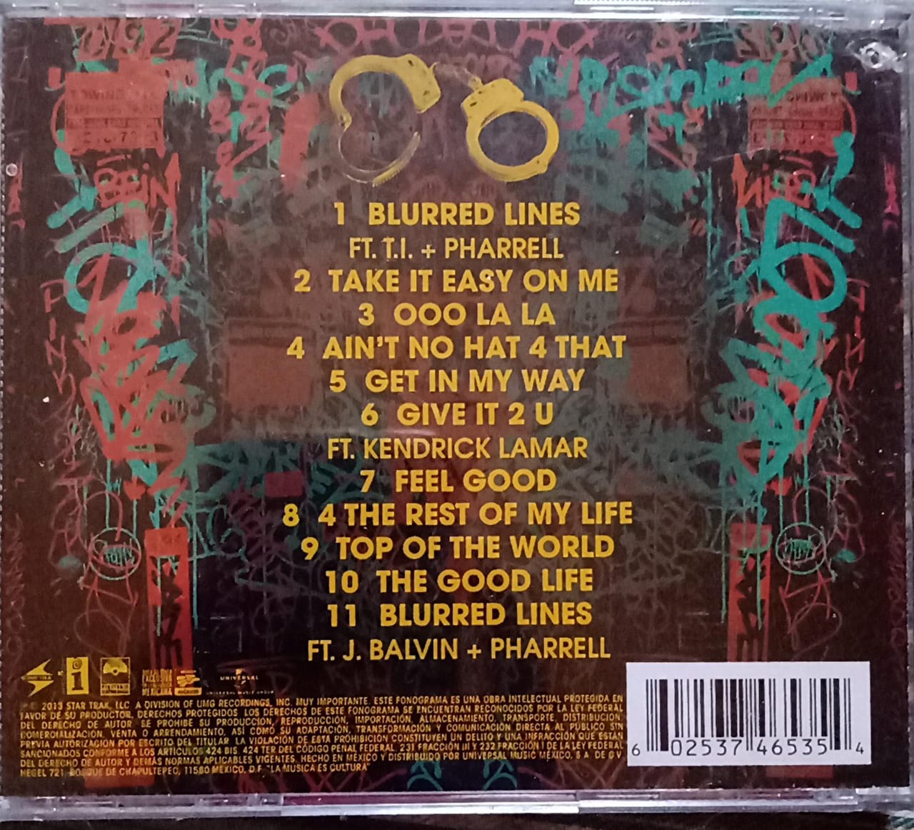 Robin Thicke – Blurred Lines (CD nuevo).