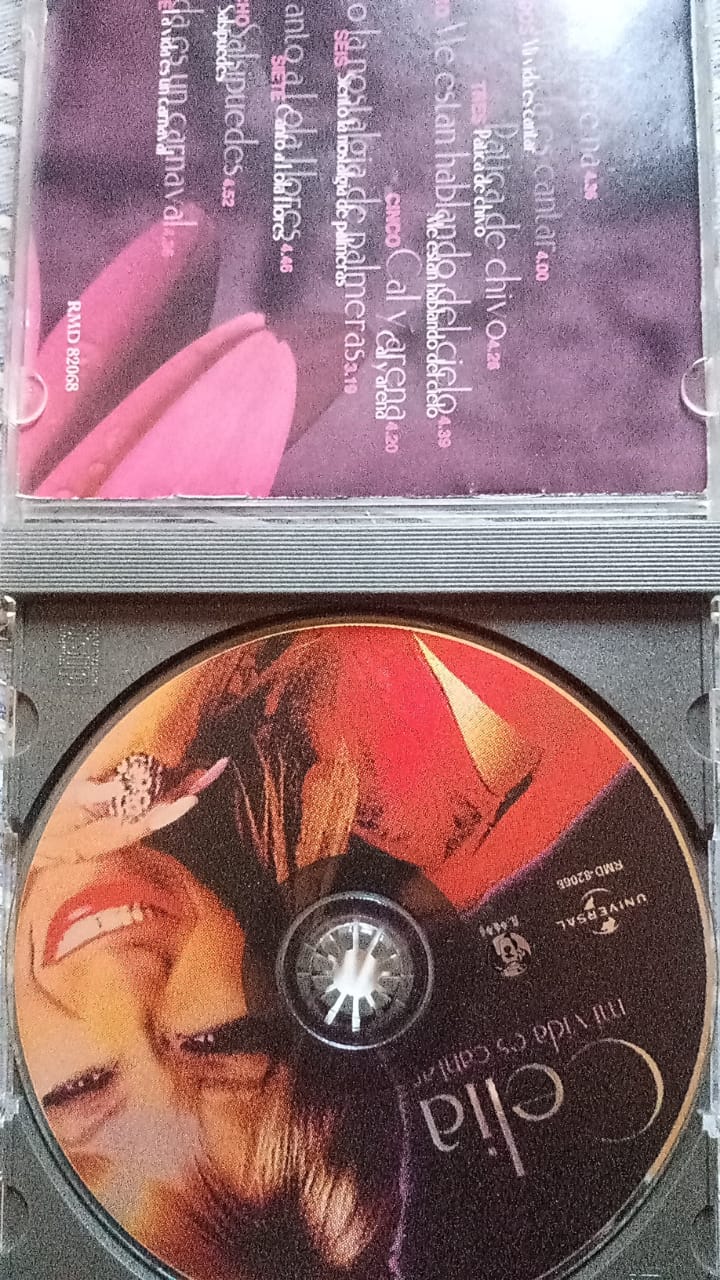 Celia Cruz – Mi Vida Es Cantar. Cd buen estado.