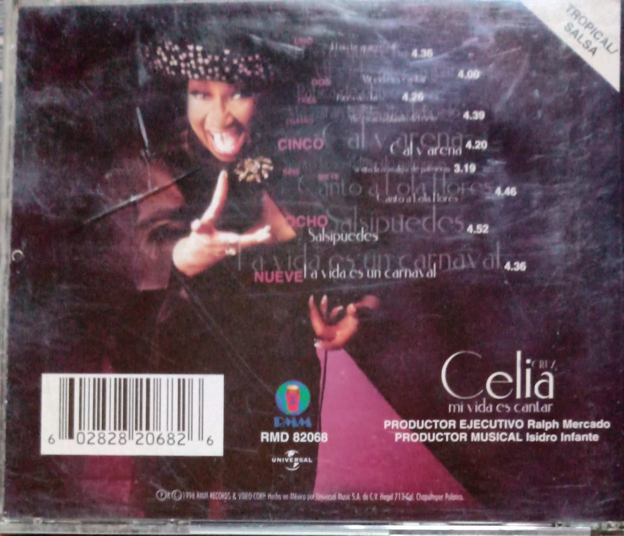 Celia Cruz – Mi Vida Es Cantar. Cd buen estado.