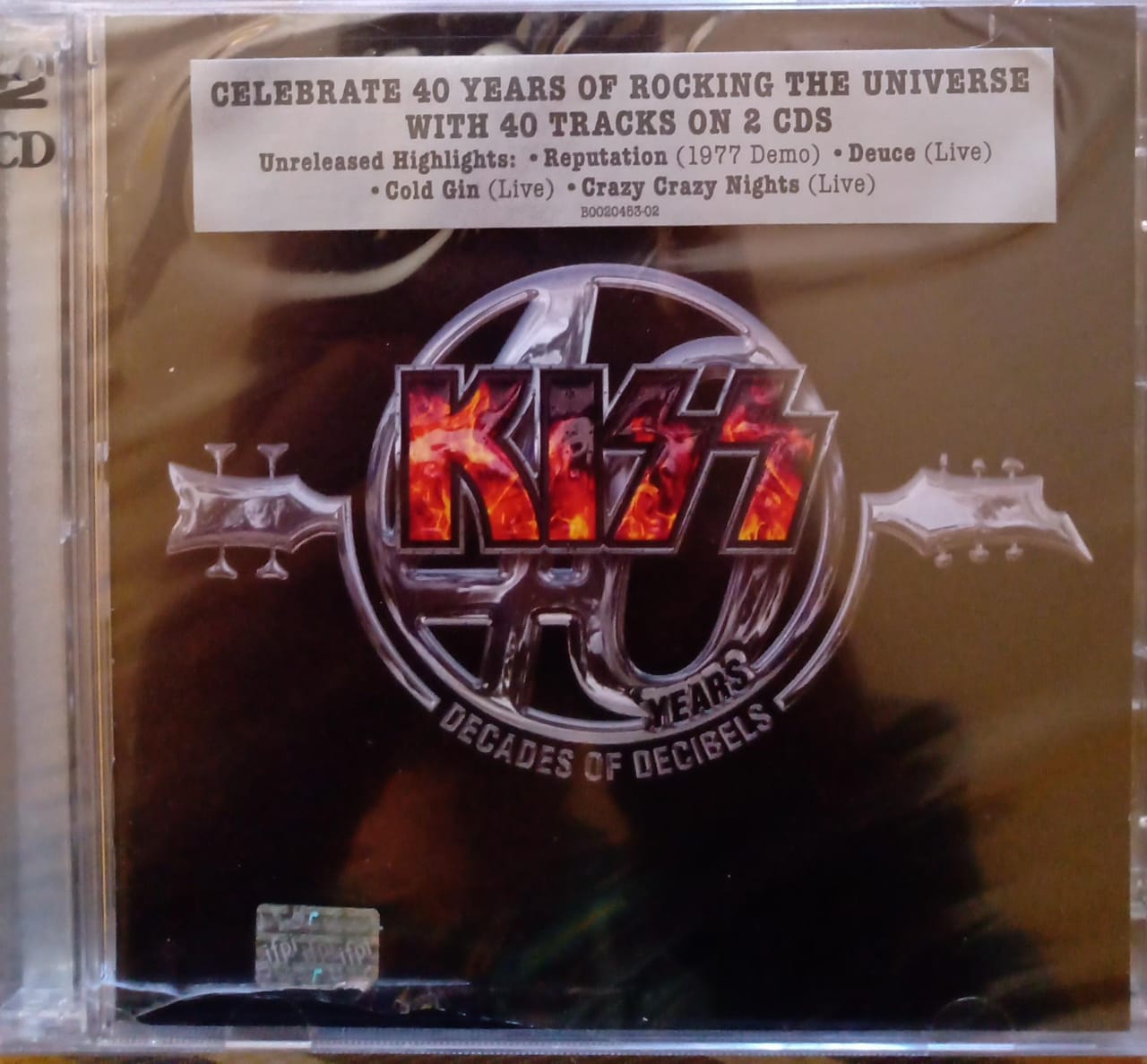 KISS – KISS 40: Decades of Decibels. CD doble nuevo.