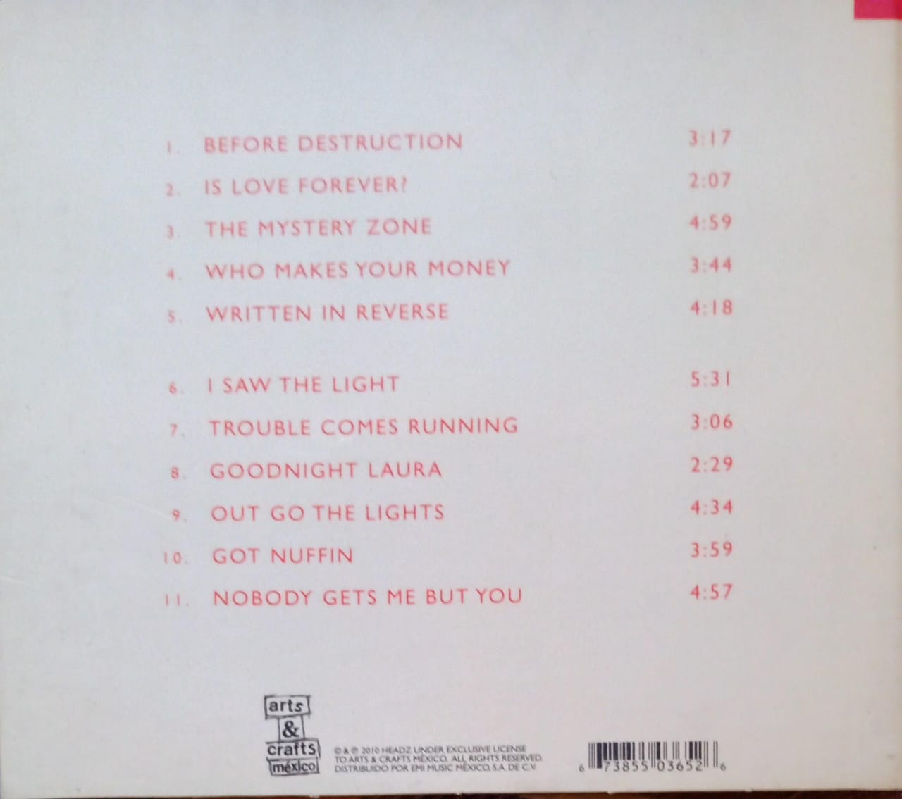 Spoon – Transference (CD en buen estado).
