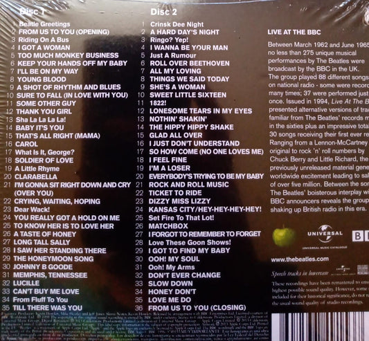 The Beatles – Live at the BBC (CD doble nuevo).