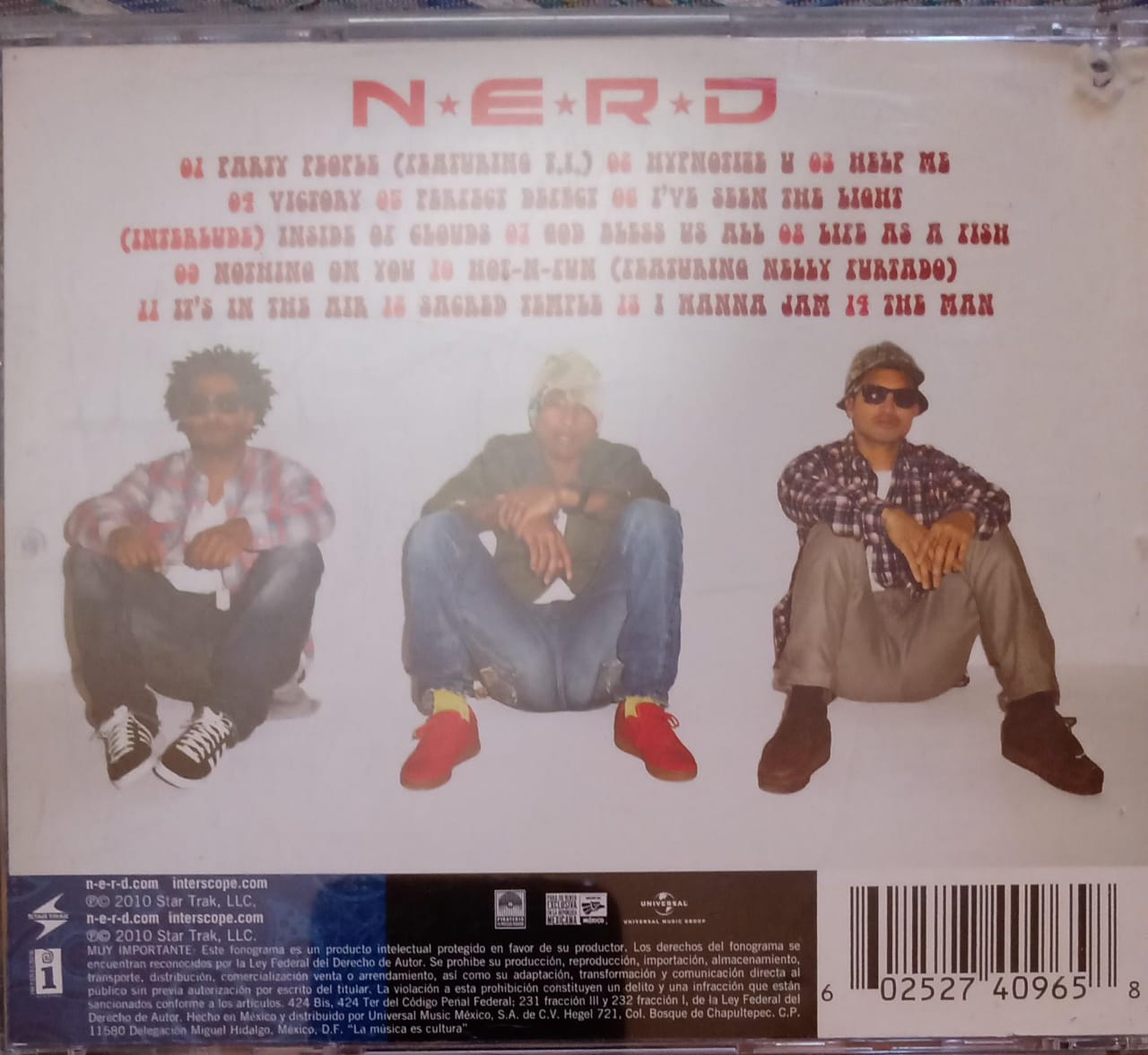N.E.R.D. – Nothing (CD en buen estado).