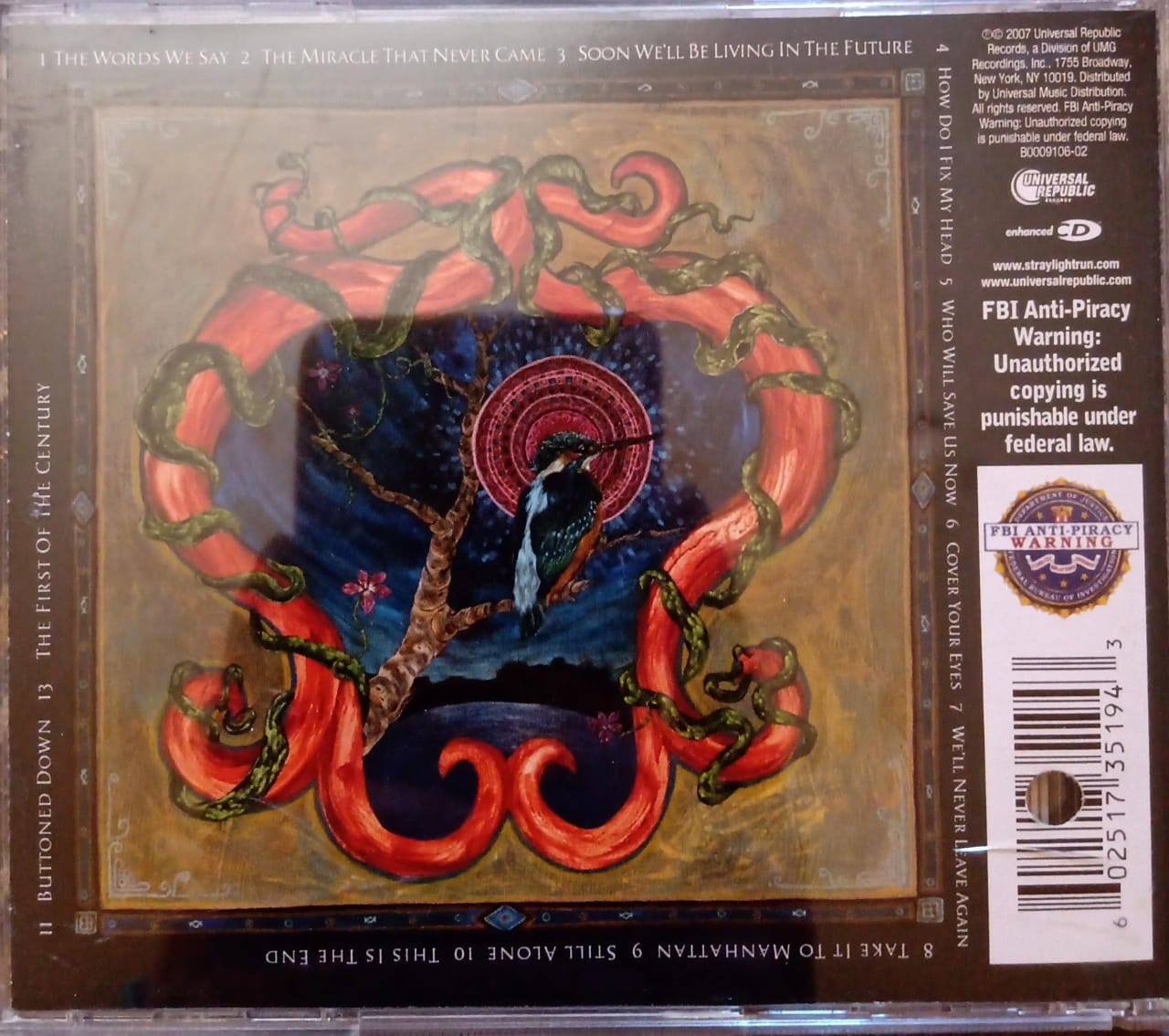 Straylight Run – The Needles the Space (CD en excelente estado).