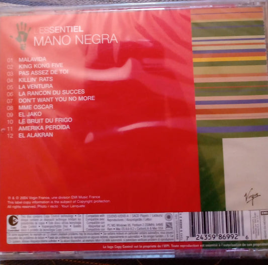 Mano Negra – L'Essentiel. Cd nuevo.
