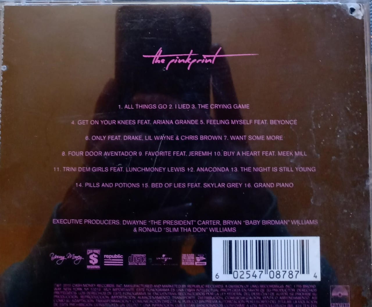 Nicki Minaj – The Pinkprint (CD en excelente estado).