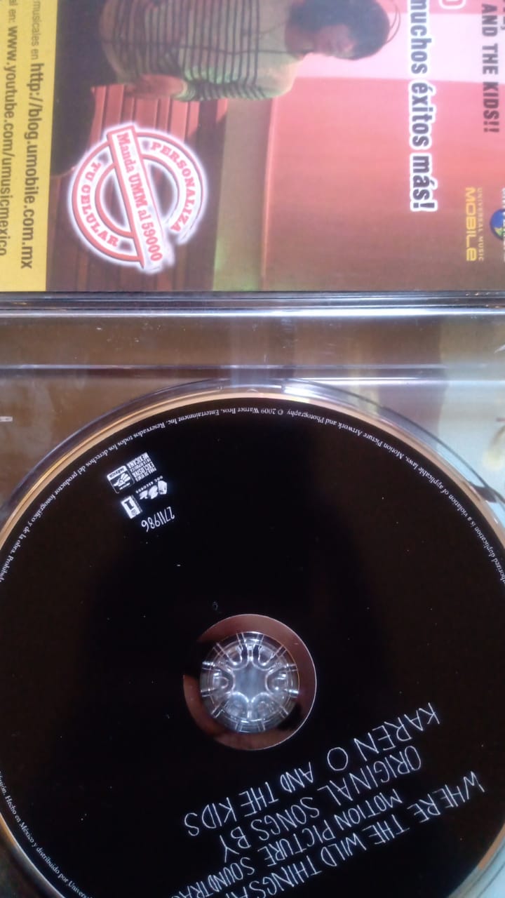 Karen O And The Kids – Where The Wild Things Are. OST Soundtrack. Cd.