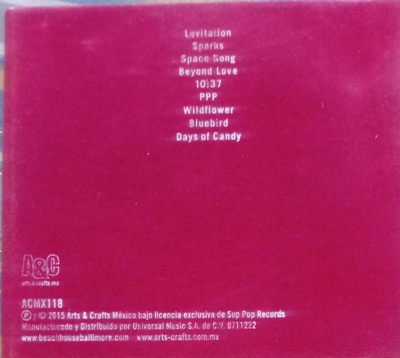 Beach House – Depression Cherry CD en excelente estado + cajita de terciopelo ✨