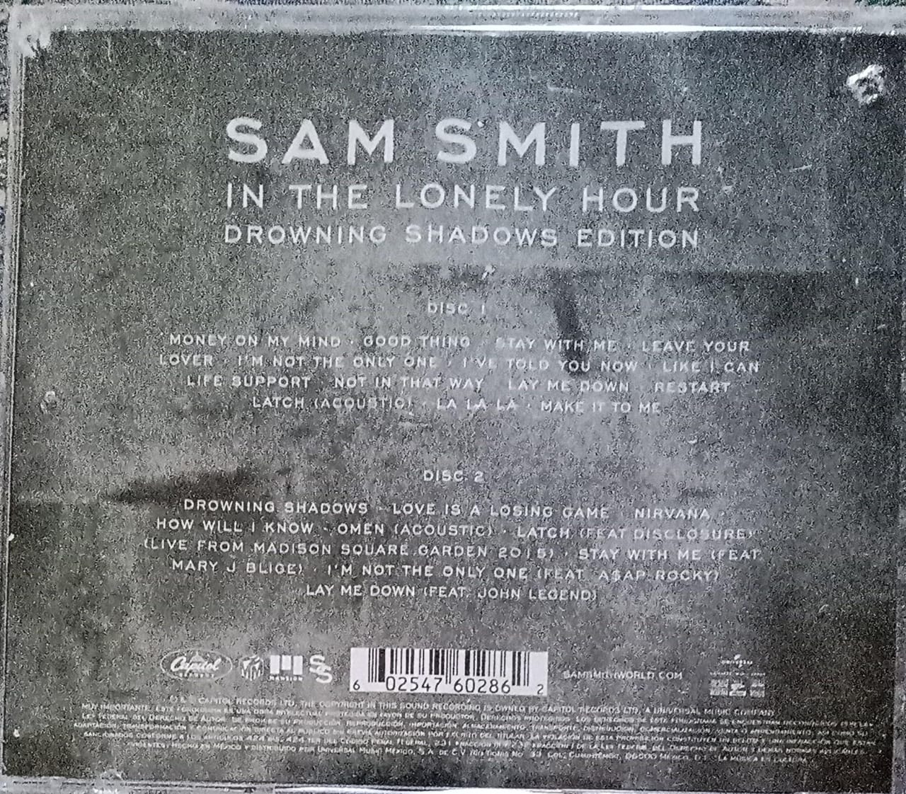 Sam Smith – In the Lonely Hour (CD nuevo).