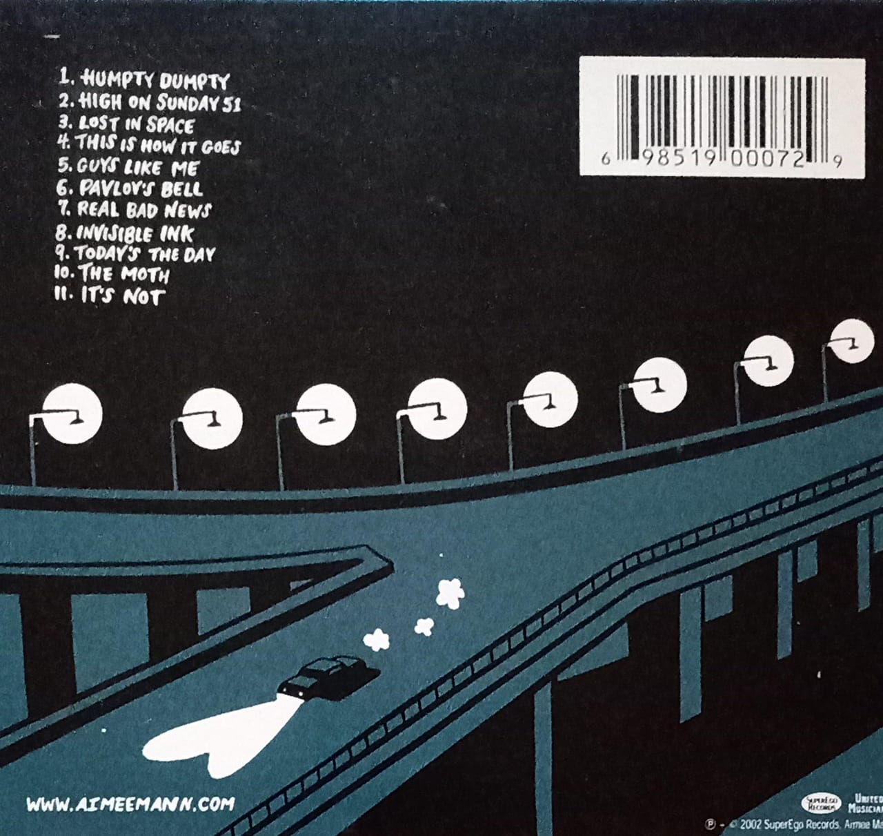 Aimee Mann – Lost in Space (CD en excelente estado).