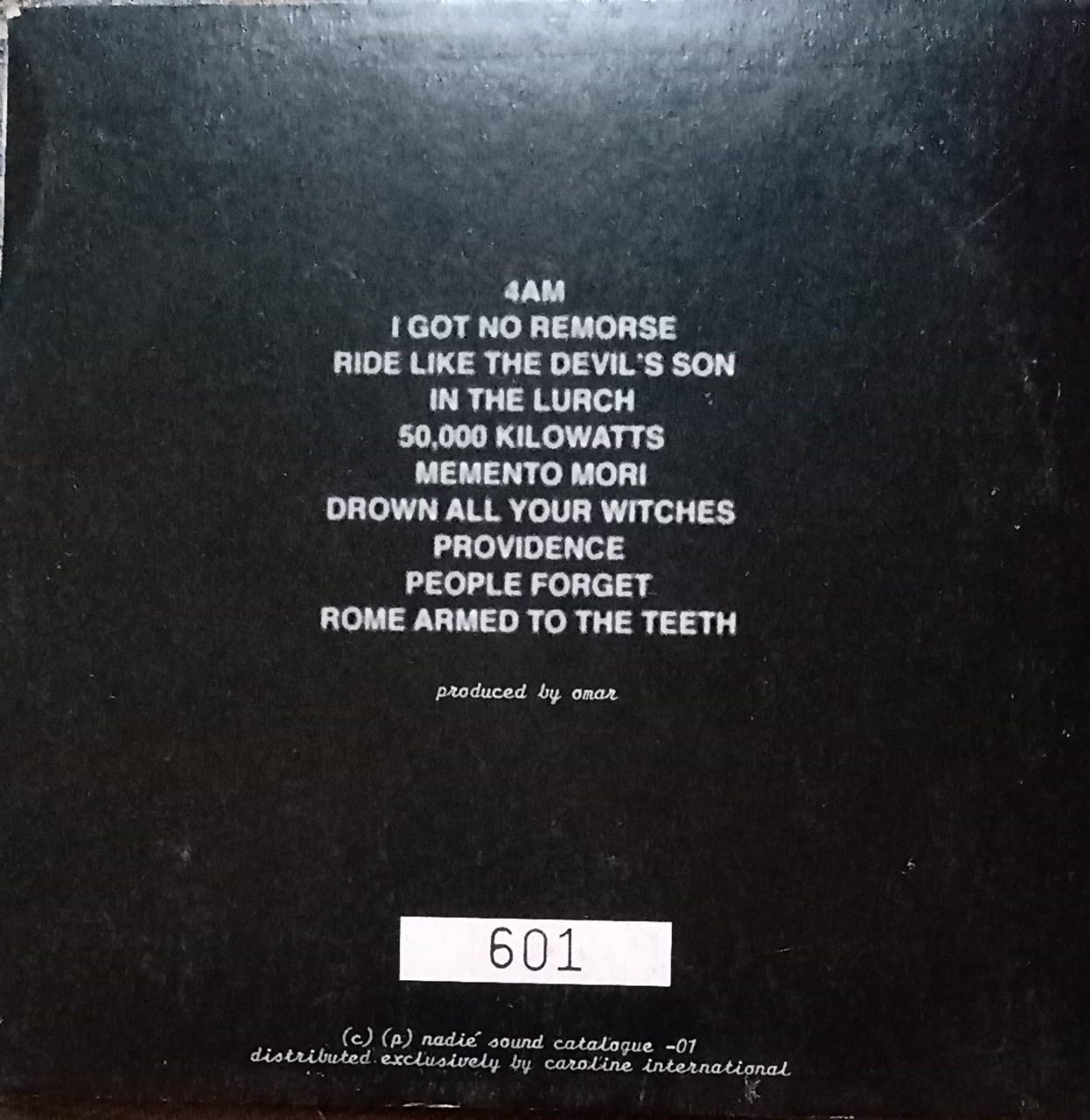 Antemasque – Antemasque (CD numerado). Raro